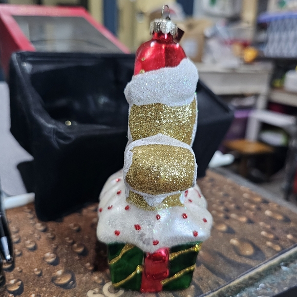 Christopher Radko Gingerbread Man Christmas Ornament L👀K Sparkle Bright - Picture 8 of 15